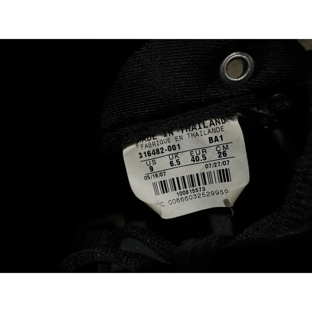 Nike‎ All Court Hi-Top 316482-001 Women's Size 9 Black Rare Shoes Sneakers Suede